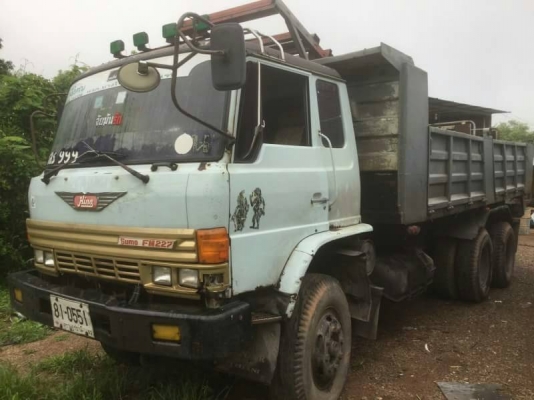 สิบล้อ ฮีโน่ FM 227LD EM100-220HP ดั้ม 2เพา <กะบะมีช่องว่าง-ติดเครน> แอร์ พ.เวอร์ ทิฟฟี  เครือง-เกียร์ เดิม ช่วงล่างเต็ม ยางดี รถห้าง สภาพดีใช้งานปกติ เล่ม,ทะเบียน พร้อมโอน