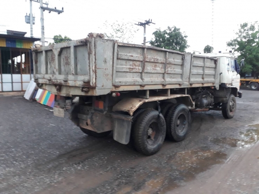 สิบล้อ ฮีโน่ FM 227LD EM100-220HP ดั้ม 2เพา <กะบะมีช่องว่าง-ติดเครน> แอร์ พ.เวอร์ ทิฟฟี  เครือง-เกียร์ เดิม ช่วงล่างเต็ม ยางดี รถห้าง สภาพดีใช้งานปกติ เล่ม,ทะเบียน พร้อมโอน