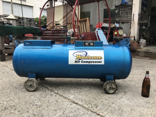 ขายถังลม Air compressor ขนาด 200 ลิตร สภาพสวยมาก พร้อมล้อ ราคา 6,800 บาท