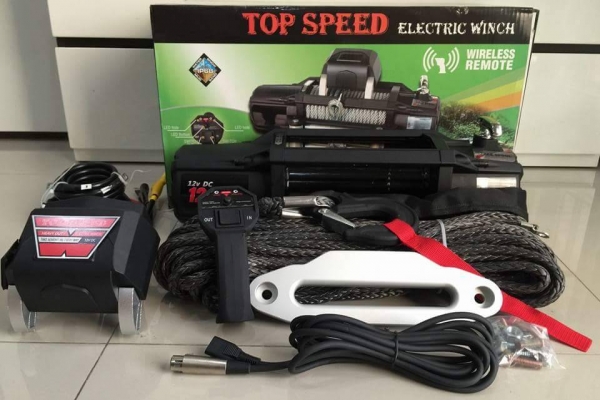 วินซ์ไฟฟ้า TOPSPEED 12000LBS #GEN2 #เชือกเกรดเนเธอแลนด์