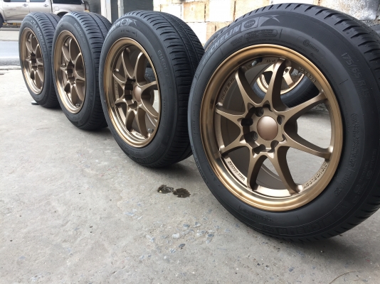 CE28 ล้อแม็กใหม่ ยางเปอร์เซ็น ขอบ15  ขนาด 4 รู 100 ครบชุด 7900