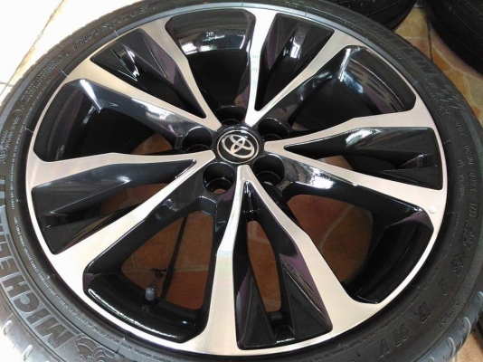 ล้อแม็ก Toyota Altis ขอบ 17(5/100) พร้อมยาง Michelin Pilot sport3 215 45 17 ผลิตปี 16 สวยทั้งล้อทั้งยาง ขายถูกๆ ทั้งชุด 19900.- พร้อมน็อตแท้ 1 ชุด **ใส่ฟรี รับเทิร์น รับบัตรเครดิตทุกธนาคาร ส่งทั่วไทย ล้อแม็ก Toyota Altis ขอบ 17(5/100) พร้อมยาง Michelin Pilot sport3 215 45 17 ผลิตปี 16 สวยทั้งล้อทั้งยาง ขายถูกๆ ทั้งชุด 19900.- พร้อมน็อตแท้ 1 ชุด **ใส่ฟรี รับเทิร์น รับบัตรเครดิตทุกธนาคาร ส่งทั่วไทย
