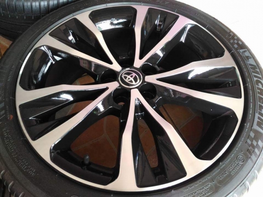 ล้อแม็ก Toyota Altis ขอบ 17(5/100) พร้อมยาง Michelin Pilot sport3 215 45 17 ผลิตปี 16 สวยทั้งล้อทั้งยาง ขายถูกๆ ทั้งชุด 19900.- พร้อมน็อตแท้ 1 ชุด **ใส่ฟรี รับเทิร์น รับบัตรเครดิตทุกธนาคาร ส่งทั่วไทย ล้อแม็ก Toyota Altis ขอบ 17(5/100) พร้อมยาง Michelin Pilot sport3 215 45 17 ผลิตปี 16 สวยทั้งล้อทั้งยาง ขายถูกๆ ทั้งชุด 19900.- พร้อมน็อตแท้ 1 ชุด **ใส่ฟรี รับเทิร์น รับบัตรเครดิตทุกธนาคาร ส่งทั่วไทย