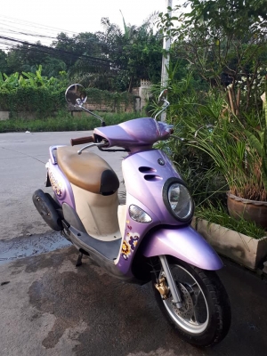 Yamaha Fiore สีม่วง รถอย่างสวย ขับนุ่มนวล ราคาเบาๆ