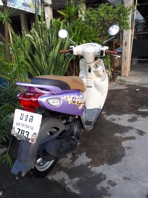 Yamaha Fiore สีม่วง รถอย่างสวย ขับนุ่มนวล ราคาเบาๆ