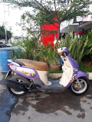 Yamaha Fiore สีม่วง รถอย่างสวย ขับนุ่มนวล ราคาเบาๆ
