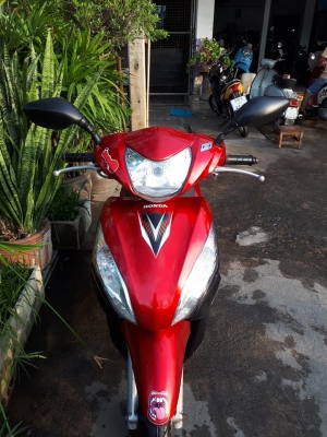 Honda Spacy สีแดงดำทูโทน รถสวย ขับดี น่าใช้มากๆ