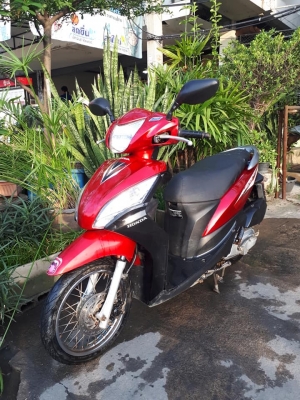 Honda Spacy สีแดงดำทูโทน รถสวย ขับดี น่าใช้มากๆ