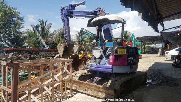 SALE*ราคาตัดสต๊อค ณ ลานสต๊อคสินค้า จ.สมุทรปราการ*รถขุดKOMATSU PC50UU-2/คอนโทรลสั้น(น้ำมัน)/สินค้าเก่านอกเอกสารแจ้งจำหน่าย