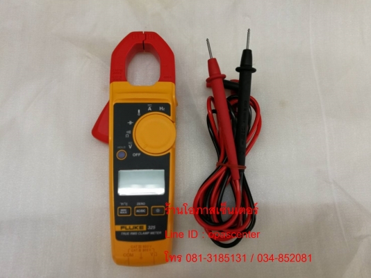 เครื่องวัดกระแสไฟฟ้า CLAMP METER FLUKE 325 TRUE RMS AC/DC Current 400 A แท้ สภาพดี เครื่องวัดกระแสไฟฟ้า CLAMP METER FLUKE 325 TRUE RMS AC/DC Current 400 A แท้ สภาพดี