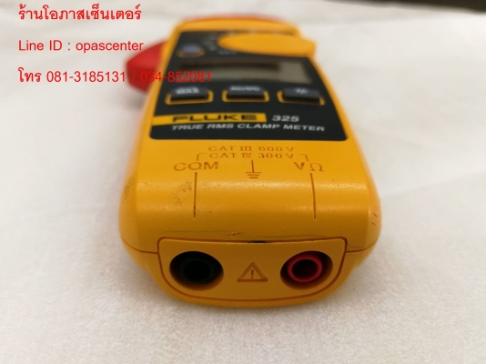 เครื่องวัดกระแสไฟฟ้า CLAMP METER FLUKE 325 TRUE RMS AC/DC Current 400 A แท้ สภาพดี