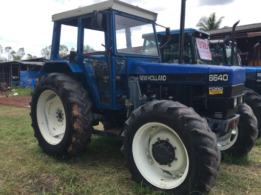 ขาย 6640 NEW HOLLAND เกียร์ธรรมดา ไม่มีแอร์