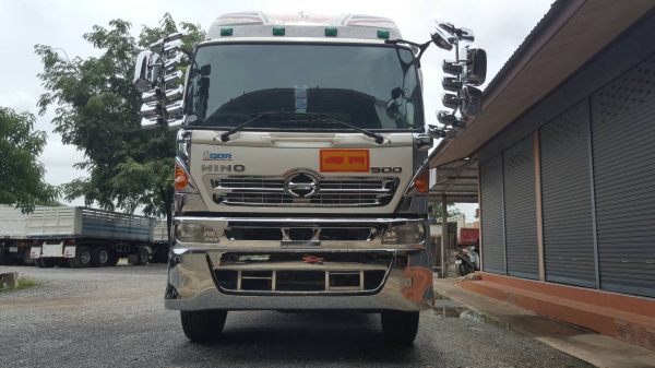 Hino 380 แรง ปี 55 ไมล์สามแสน เครื่อง/เกียร์เดิมดี #แม่เดี่ยวหรือพ่วง ทะเบียนพร้อม