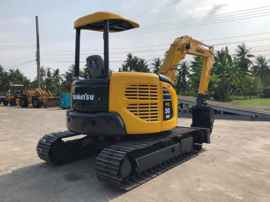 รถขุด KOMATSU PC50MR-2 นำเข้ามือสองญี่ปุ่น