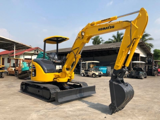รถขุด KOMATSU PC50MR-2 นำเข้ามือสองญี่ปุ่น