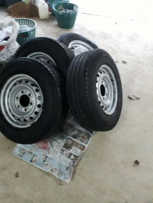 ขายยางพร้อมกะทะ