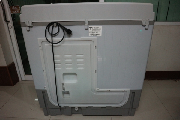 SAMSUNG เครื่องซักผ้า 2 ถัง 13 กก. WT15J7 สภาพใหม่ ผลิต 04-2559 ประกันอีกยาว