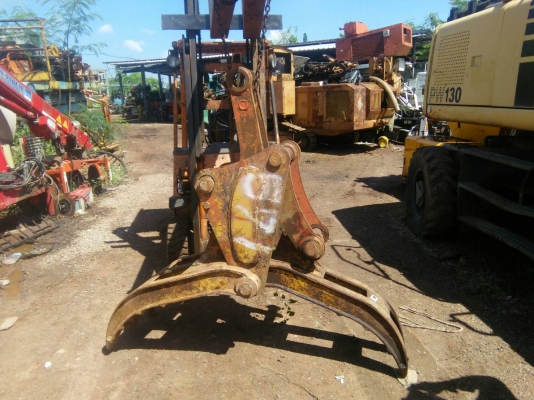 ่Tractor-backhoe จัดส่ง หัวคีบเหล็ก คีบไม้ สำหรับ รถขุด แบ็คโฮ PC120 ไปโคราช ครับ ขอบคูณมากครับ