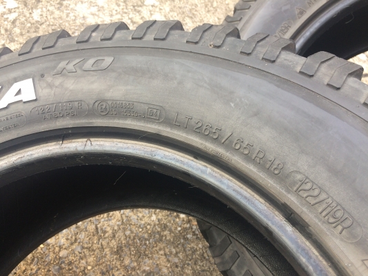มือ2 BF Goodrich All-Terrain KO 265 65 18