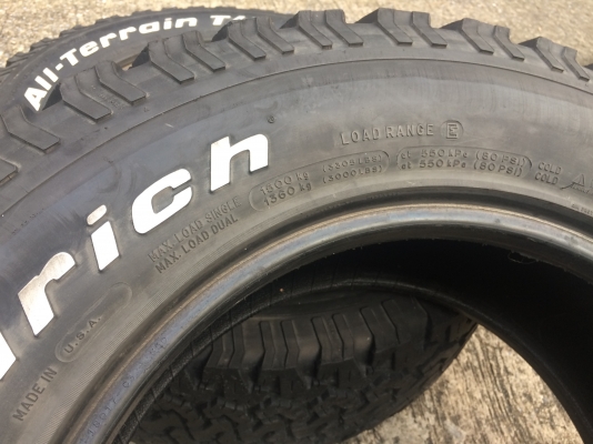มือ2 BF Goodrich All-Terrain KO 265 65 18