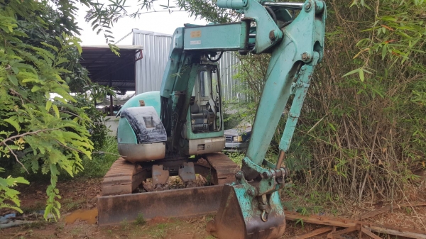 ขาย แบคโฮ KOBELCO SK75UR-2 เอกสารใบอินวอยซ์ เครื่องดี ปั้มดี ช่วงล่างเต็ม