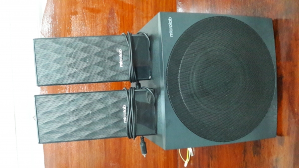 ขายลำโพง Micro lab 2.1 ครบกล่อง