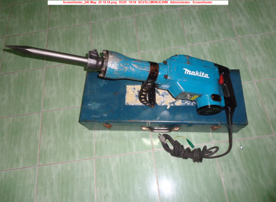 ขายเครื่องสกัดคอนกรีต(สกัดไฟฟ้า) 1510 วัตต์ Makita รุ่น HM1306