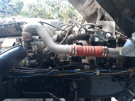 ขายพ่วง แม่ลูก ดั้มsmm Hino maga  ปี52 ดั้มสามมิตร เดิมๆ รถสวย มีระบบ ชุดพ่วง