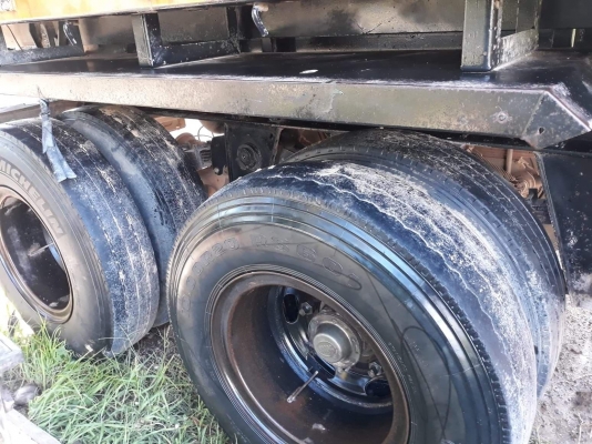 ขายพ่วง แม่ลูก ดั้มsmm Hino maga  ปี52 ดั้มสามมิตร เดิมๆ รถสวย มีระบบ ชุดพ่วง