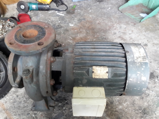 ขาย !! ปั้มย้ำหอยโข่ง.ขนาด7.5แรง3สาย.ของ.อิตาลี่.สภาพเดิมพร้อมใช้งาน