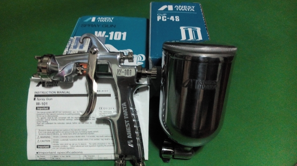 ขายกาพ่นสีรถยนต์ Inest iwata w101-134G