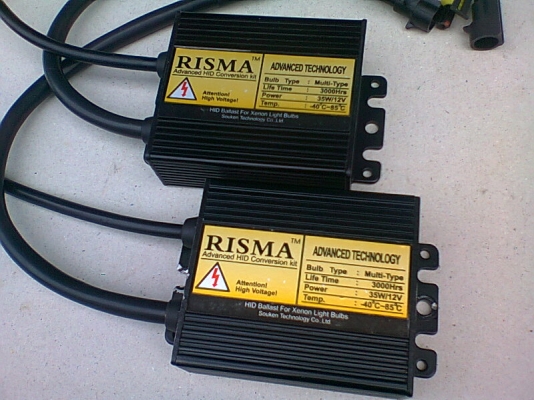 กล่องไฟซีนอล HID RISMA 12V 35W กล่องไฟซีนอล HID RISMA 12V 35W