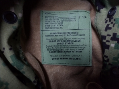 หมวกทหาร US แท้  สภาพ 99\%