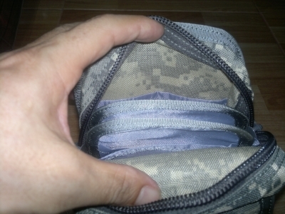 กระเป๋าคาดเอว ลายพราง สภาพ 99\%