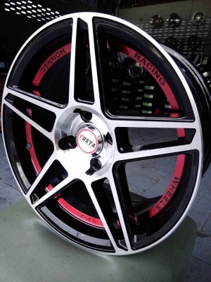 แม็กใหม่ขอบ 15 กว้าง 7 อันเดอร์คัทแดง สี่วง 7900 บาท