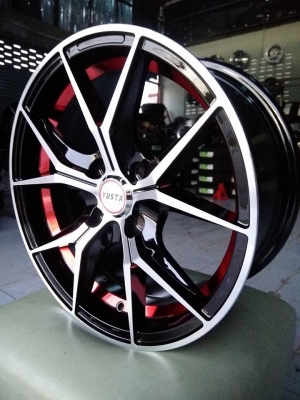 แม็กใหม่ขอบ 15 ลายก้านวาย อันเดอร์คัทแดง ราคา 7500 บาท