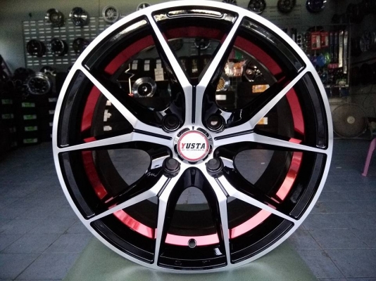 แม็กใหม่ขอบ 15 ลายก้านวาย อันเดอร์คัทแดง ราคา 7500 บาท