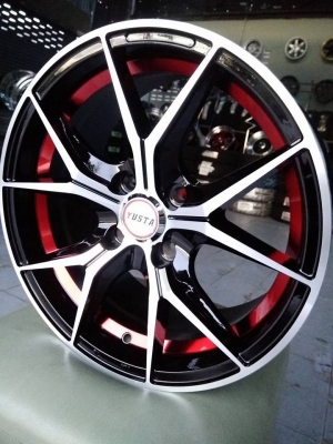 แม็กใหม่ขอบ 15 ลายก้านวาย อันเดอร์คัทแดง ราคา 7500 บาท