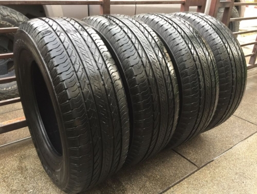 ยาง Bridgestone 265 65 17 ปี17 ดอกเต็ม เนื้อนิ่มๆ ใช้ยาว ราคาไม่แพง