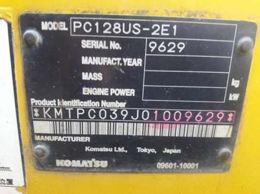 มาใหม่จ้า. .KOMATSU PC128US-2E1  เก่านอกแท้  ปี  2007  เดิมๆๆ  เครื่องปั๊มดี  มีผานหน้า...7,XXX  ชั่วโมง  พร้อมใช้  โทร 089-3818694  จ๊อย..