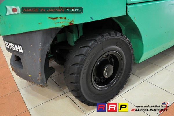 ขายรถโฟล์คลิฟท์มือสอง MITSUBISHI รุ่น FD25D-F18C-52979 นำเข้าจากประเทศญี่ปุ่น 100\% ไม่เคยใช้งานในไทย