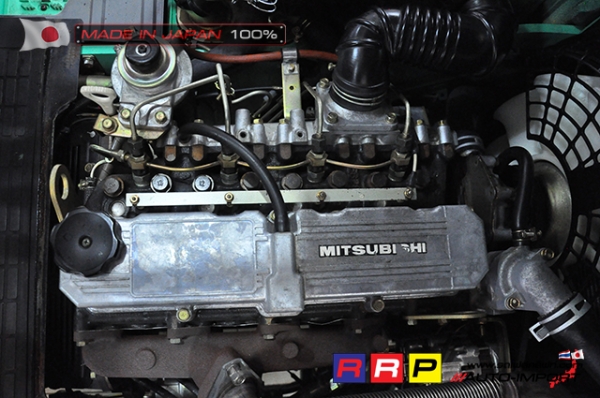 ขายรถโฟล์คลิฟท์มือสอง MITSUBISHI รุ่น FD25D-F18C-52979 นำเข้าจากประเทศญี่ปุ่น 100\% ไม่เคยใช้งานในไทย