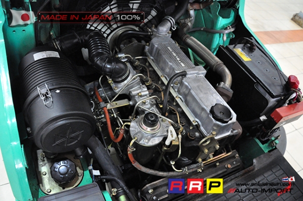 ขายรถโฟล์คลิฟท์มือสอง MITSUBISHI รุ่น FD25D-F18C-52979 นำเข้าจากประเทศญี่ปุ่น 100\% ไม่เคยใช้งานในไทย