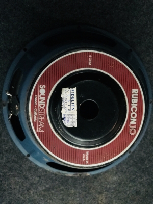 sub soundstream rubicon 10 นิ้ว