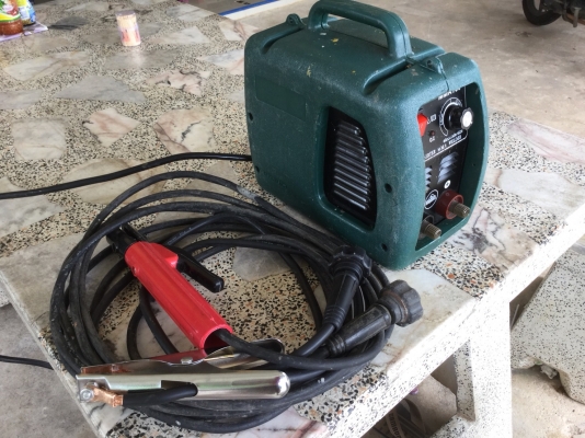 ขายตู้เชื่อมอินเวอเตอร์มือ2 Made in Taiwan ยี่ห้อ Longwell รุ่น MMA150 พร้อมสายเชื่อม