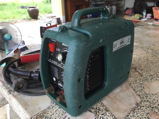 ขายตู้เชื่อมอินเวอเตอร์มือ2 Made in Taiwan ยี่ห้อ Longwell รุ่น MMA150 พร้อมสายเชื่อม