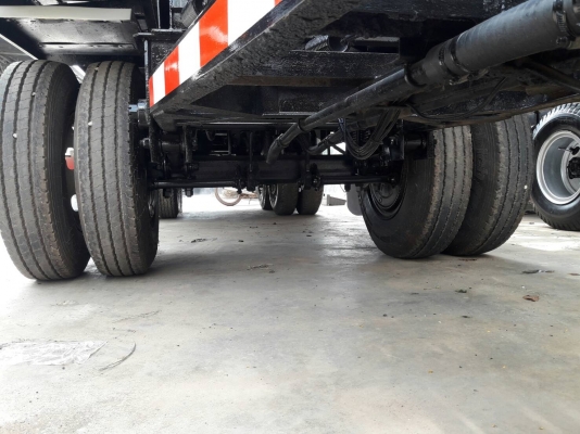 Hino S700 เครื่อง 420 แรง ปี 54 แม่ลูกดัมพ์สามมิตรแท้ ไมล์สองแสน แม่ยาว 7.30 ลูกยาว 7 เมตร ทเบียนพร้อม #เครดิตดีใช้เงินดาว์น 350,000 บาท