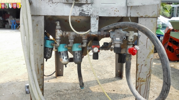 ตู้ยิงทรายเยอรมัน Sydrandy Germany ระบบยิงออโต้ ปืน 3 หัว