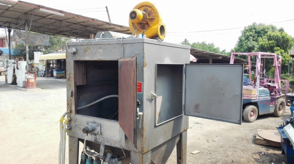 ตู้ยิงทรายเยอรมัน Sydrandy Germany ระบบยิงออโต้ ปืน 3 หัว