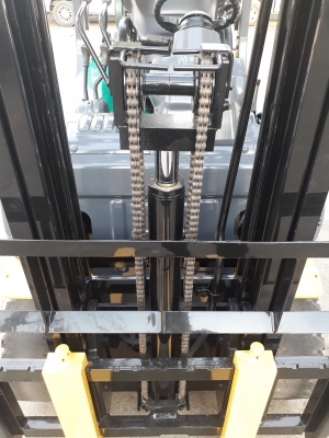 ขายด่วนรถฟอร์คลิฟท์ KOMATSU FG18HW-20 เครื่องยนต์เบนซีน+LPG เสายกสูง 3 เมตรฟูฟรี เครืองยนต์เกียร์แน่นๆ/ไฮดรอลิคยกแรงๆ